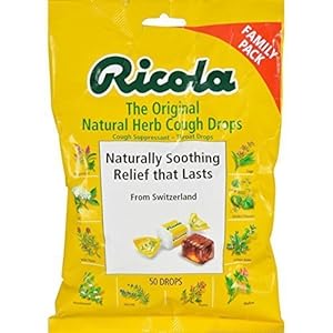 Ricola Natural Herb Cough Drops 50 Each (Pack of 36)