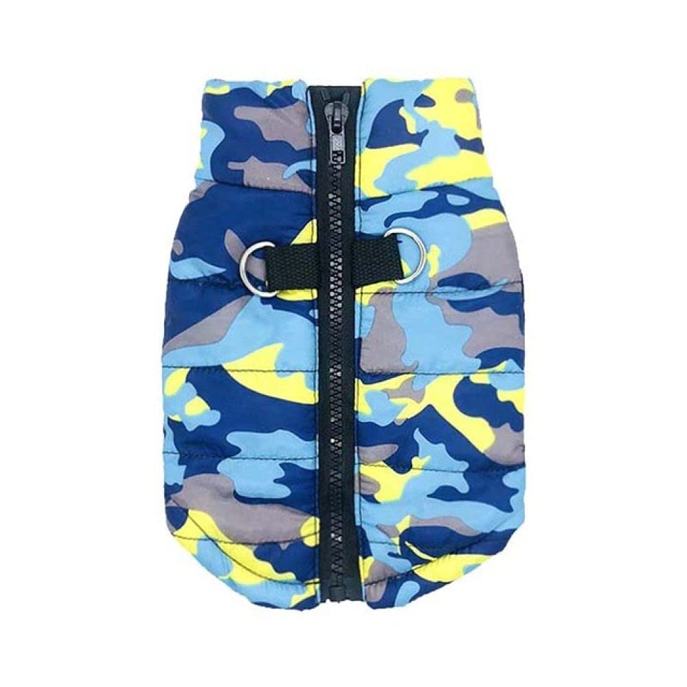 Manteau imperméable pour petit chien veste camouflage chaude d'hiver taille 9 L