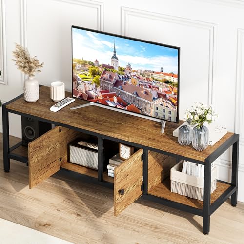 Garvee TV Stand for Television up to 65'', Farmhouse Entertainment