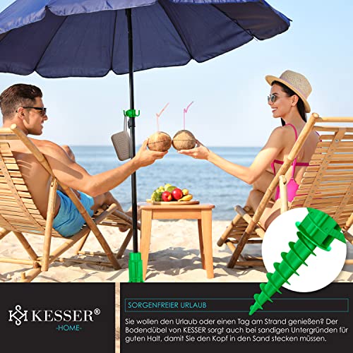 Sonnenschirmhalter für den Strand von Kesser