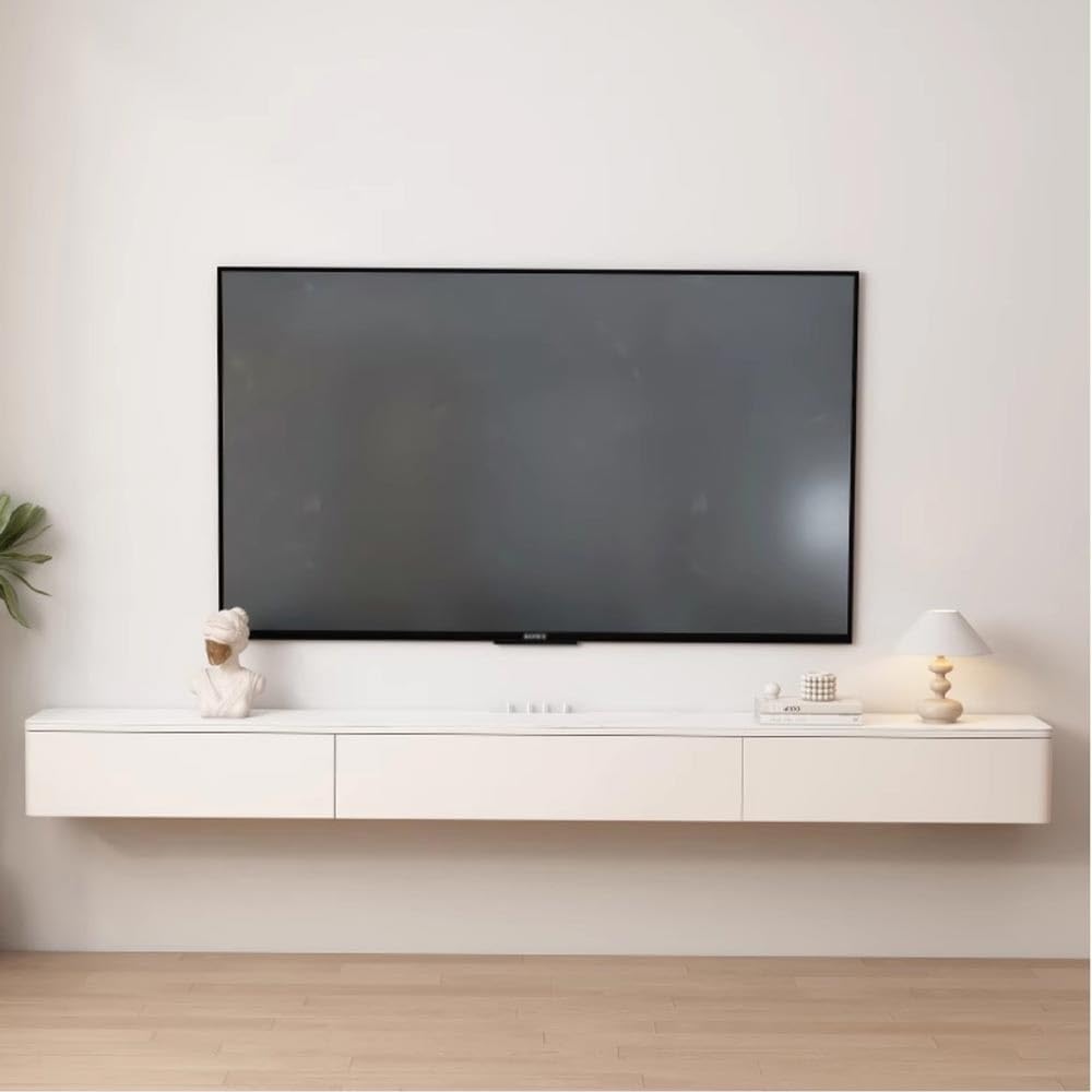 Jednostka telewizyjna Małe, pływające szafki pod telewizor, meble do salonu(150x24x20cm)
