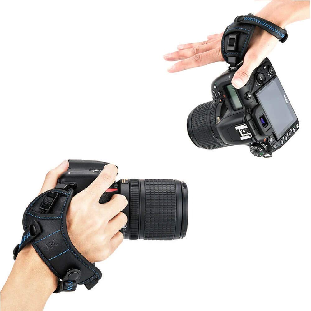 Sangle de main JJC HS-PRO1M pour Reflex Numérique - Noir avec coutures noires