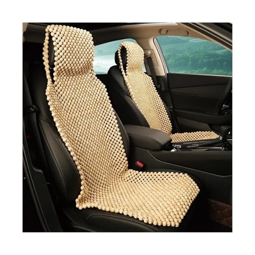 Housse de siege auto en perles de bois massante et respirante