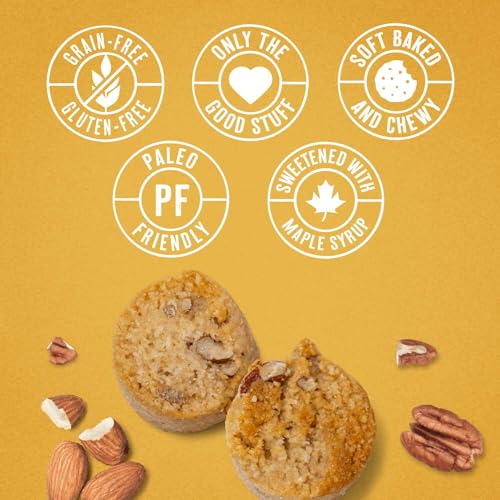 Ona Maple Pecan Cookies, Ready to eat, Gluten free, Grain free, Dairy free, Paleo, Vegan, Made with Maple Syrup - Thumbnail 4