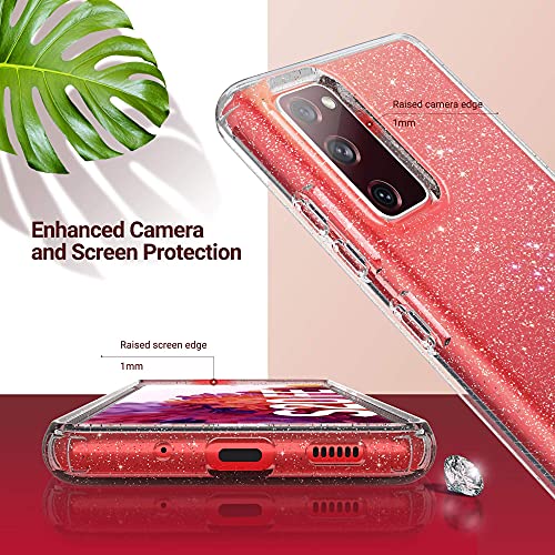 ULAK Cover Compatibile con Samsung S20 Fe Glitter