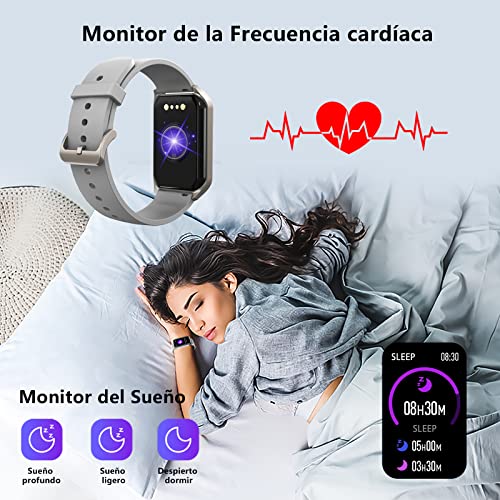 Smartwatch, Wireless smartwatch blanco Marca FreshFun (3)