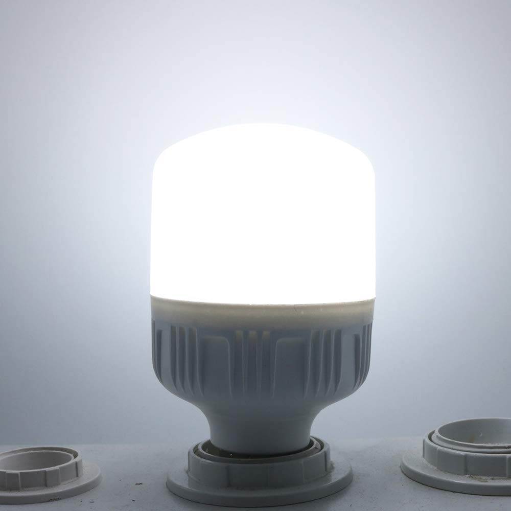 Mengjay LED E27 Kaltweiß 18W led Lampe 6000K 1800LM E27 Led Birne Ersatz 175W Glühlampe, E27 Led Glühbirnen Lampen Led Birnen Licht Leuchtmittel Energiesparlampe, 20er Pack