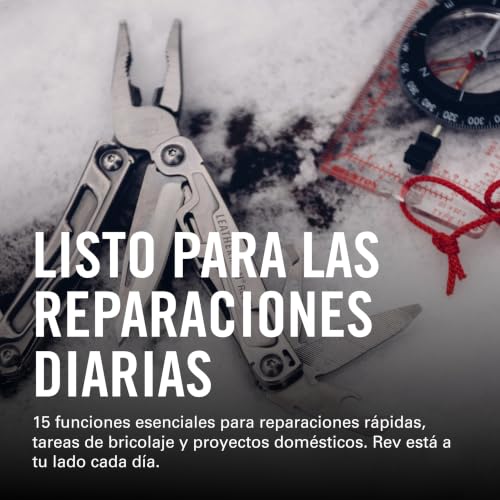 Miniatura 5 de Leatherman Rev Multiherramienta, Acero Inoxidable, Plata