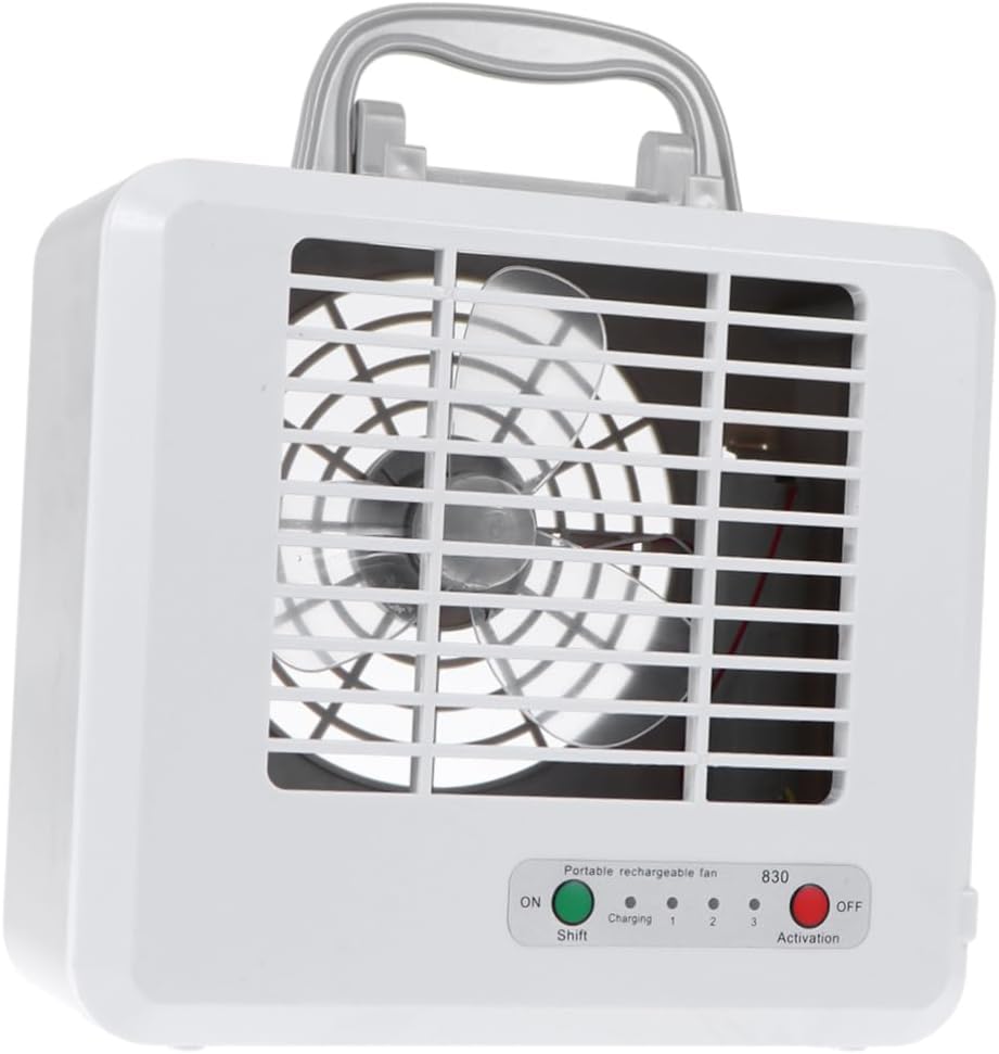 Unomor Silent Mini Cooling Fan with Air Humidifier Function Energy Saving Air Cooler for Home Office Bedroom Low Power Consumption and Strong Refrigeration