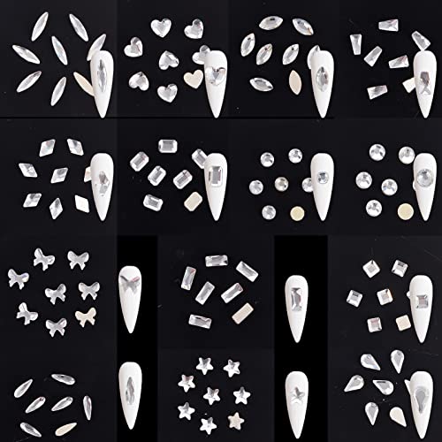 Strass pour ongles flatback 3100pcs avec stylo à cire
