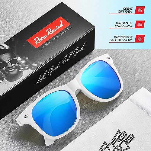Image of Retro Rewind Kids Sunglasses for Boys Girls Age 3-12 - Shatterproof UV400 Toddler Children Sun Glasses