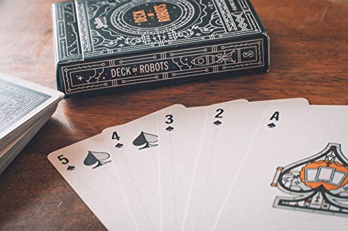 Stellar Factory Deck Of Robots: A Playing Card Deck Featuring Restless Robots #TOP5