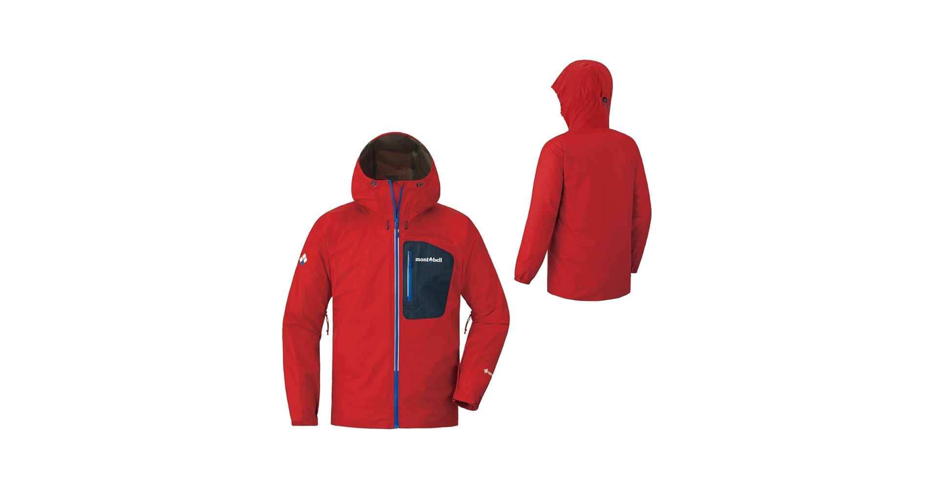 美品　モンベル　トレントフライヤ　マウンテンパーカー　ゴアテックス　登山　赤　Ｓ トレントフライヤー ジャケット Women's｜モンベル