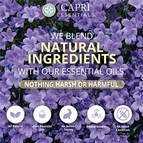 Capri Essentials White Lavender Natural Dish Soap Liquid With Essential Oils – Plant-Based Dish Cleaning Supplies – Chemical-Free Household Cleaning – Natural Cleaning Products (16 Oz) #TOP4
