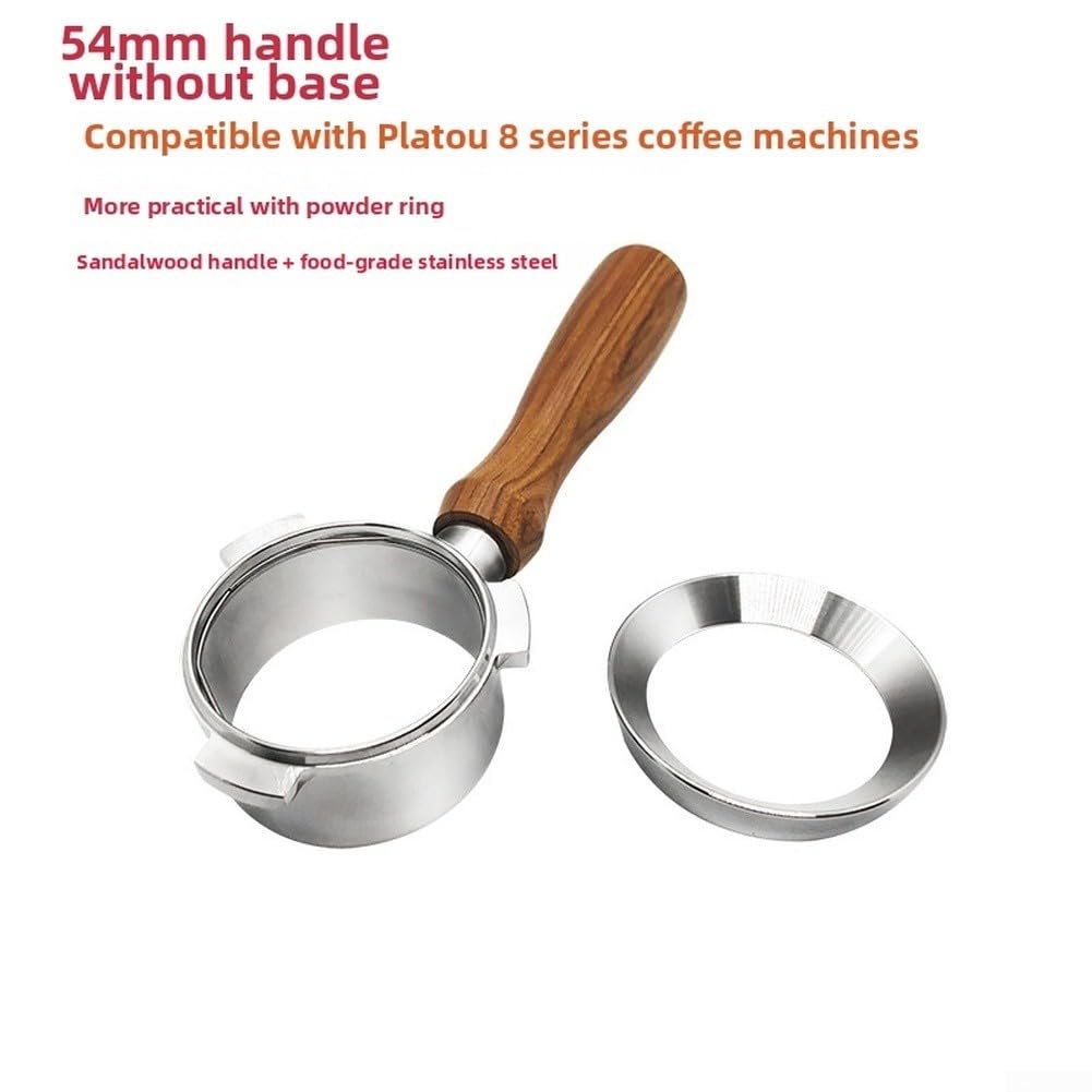 Stainless Steel Naked Portafilter 54 mm para máquinas Breville