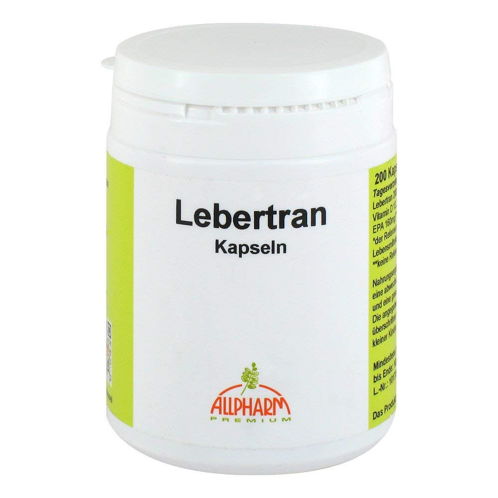 Lebertran Kapseln 500 mg