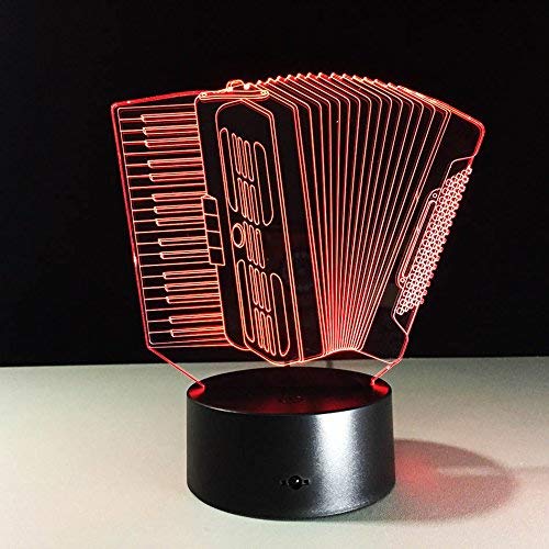 3D LED Tischlampe Weißes Haus – 7 Farben, Touch-Steuerung, USB-Betrieb, Acryl, Für Kinderzimmer & Deko