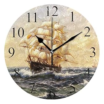 Pirate Sword Wall Clocks