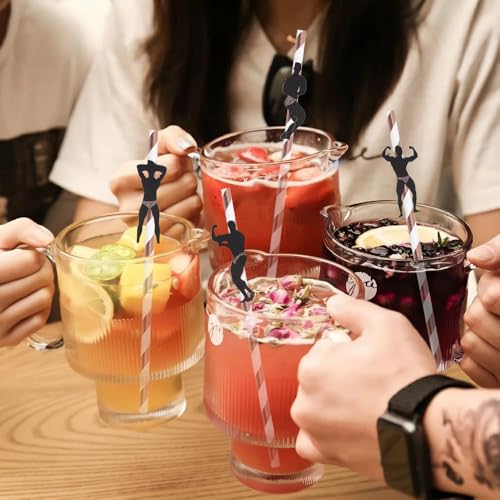 24 pitillos decorativos para fiestas despedida de soltera miniatura 4