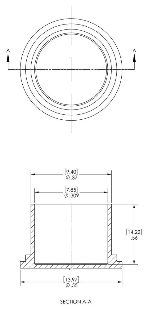 Caplugs EC-M8 EC Series, Plastic Cap for Threaded Connectors, LD-PE, to Cap Nominal Thread Size M8, Flanged, Protective Closures, Dirt and Moisture Seals, Finishing, Red, Pack of 200 (99390898)