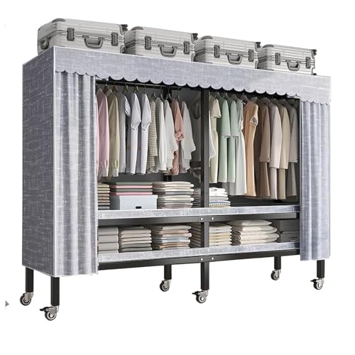 Penderie pliable pour chambre d'amis et dressing d'appoint modulable - 2