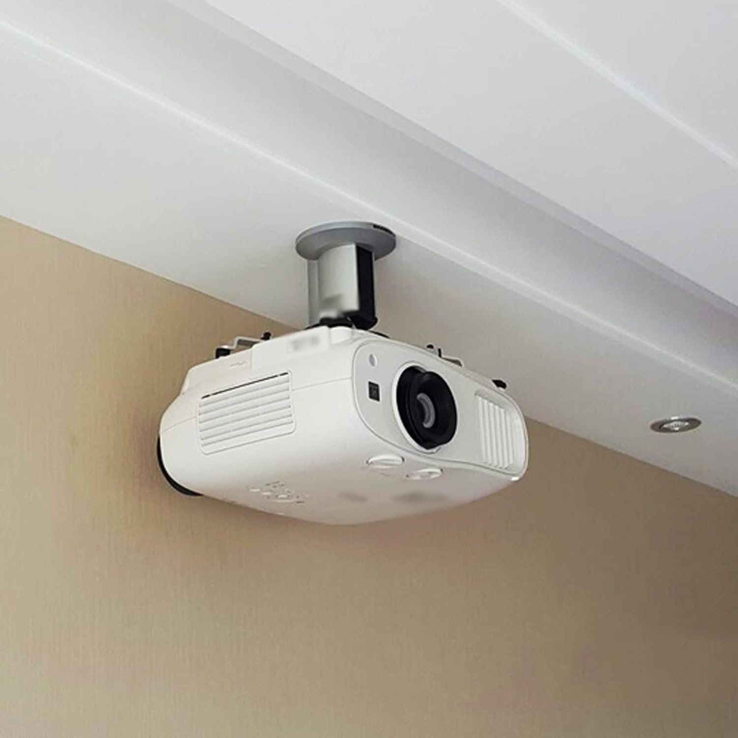 プロジェクターマウント 天井プロジェクターからのプロジェクターマウント天井マウントブラケットは平らなまたは傾斜した天井の高さに伸びる