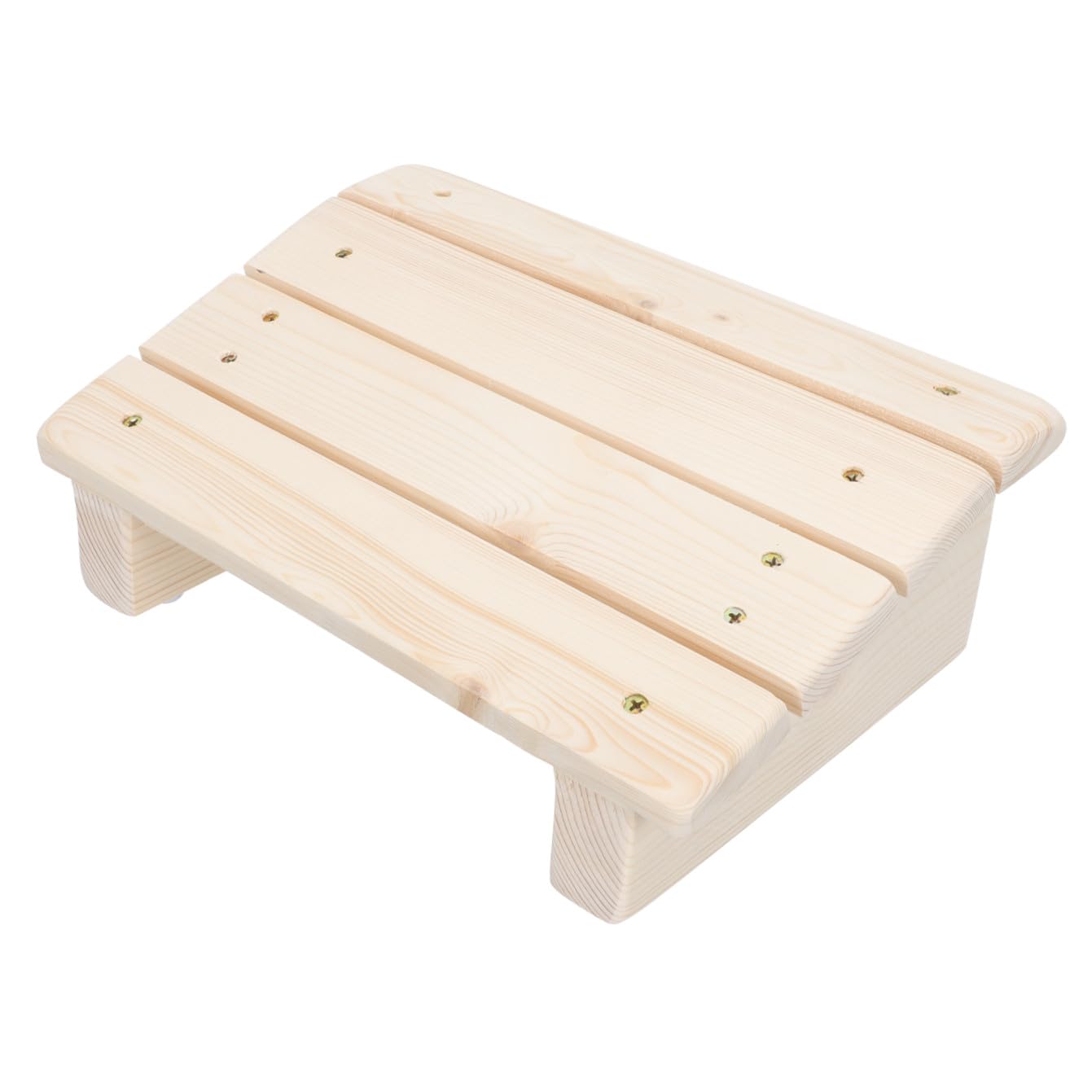 iplusmile Poggiapiedi Da Ufficio in Legno Massello 30x20x11 Cm Inclinato Supporto Poggiapiedi Ergonomico Portatile Per Casa e Studio