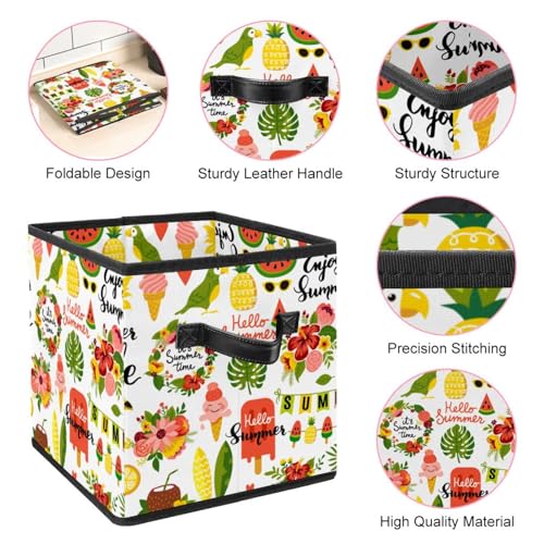 Boîte de rangement pliable pour vêtements et linge de maison - 5