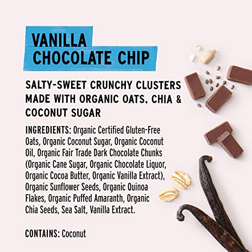 Image of purely elizabeth Vanilla Chocolate Chip, Ancient Grain Granola, Gluten-Free, Non-GMO (6 Ct, 72oz Bulk)