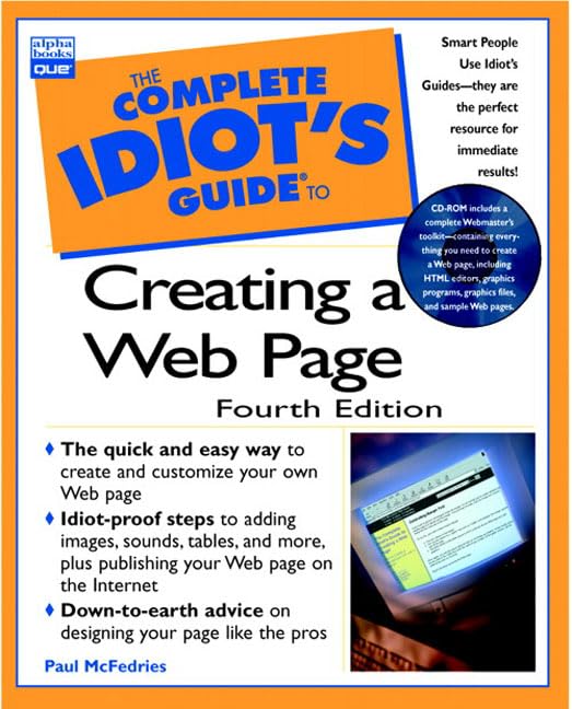 Complete Idiot's Guide To Creating A Web Page (The Complete Idiot's Guide)