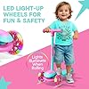 3 Wheel Scooter for Kids, Smooth Light Up LED Front Wheels, Wide Anti Slip Deck, Rear Foot Brake, Easy Lean to Steer Maneuvering, Indoor & Outdoor Ride On Toys for Ages 2 Up, #5