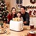 Aigostar Toaster 2 Slice, Retro Extra-Wide Slot Toasters Best Rated Prime for Toasting Bagels, Breads, Waffles & More, Cancel, Defrost & 6 Browning, Removable Crumb Tray, Stainless Steel, Cream White