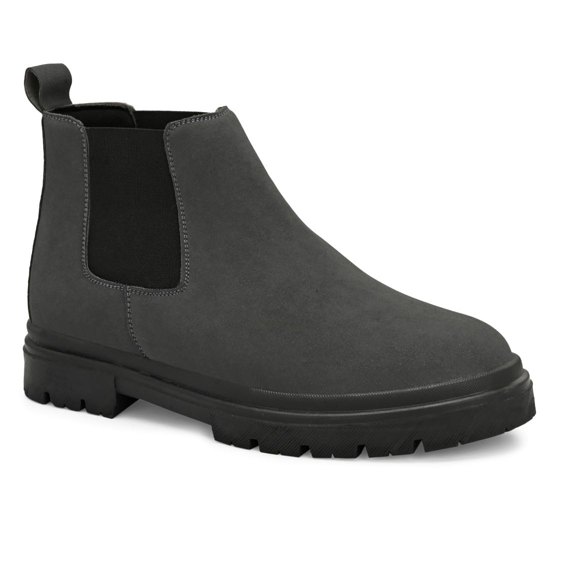 KASTAVA KS 138 Synthetic Breathable Cushioned Sole | Ultra Comfort & Lightweight Slip-on Casual Chelsea Boots Shoes for Men-picture-59