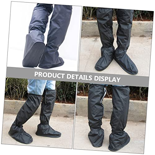 Fundas para zapatos antideslizantes, gruesas, impermeables para lluvia y barro, para actividades al aire libre miniatura 5