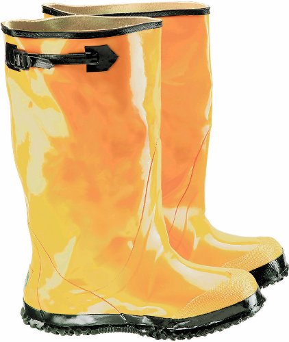 ONGUARD 88070 Rubber Men's Slicker Boots with Cleated Ripple Outsole, 17
