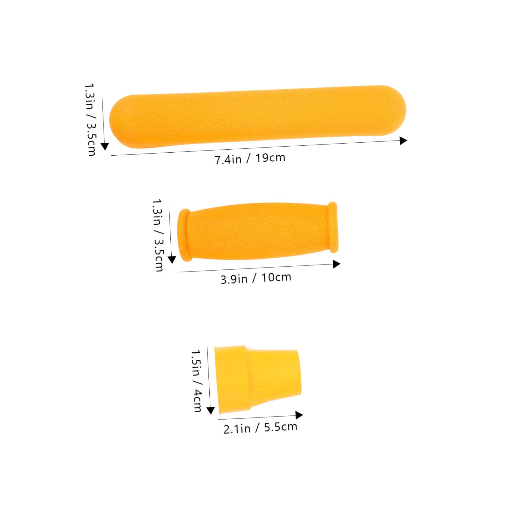 HAPINARY Crutch Pad Kit Armpit Shoulder Grips Hand Grip Anti-Slip Walking Crutch Accessories