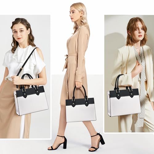 CHICAROUSAL Crossbody Purses and Handbags for Women PU Leather Tote Top Handle Satchel Shoulder Bags - Image 4