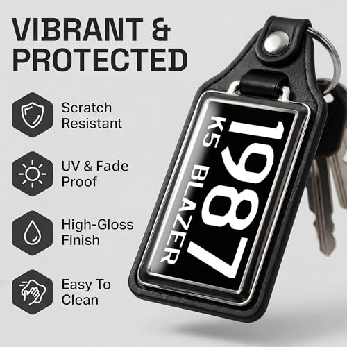 Image of Brotherhood Car Key Chain for K5 Blazer - Classic Models Keychain for Men and Women Gift Key Ring