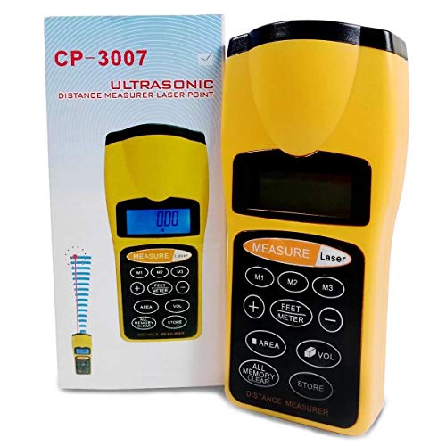 Trena Digital Laser Medição Distância Ultra-sônica 18 Metros