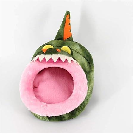 Amazon Hitasi ペットハウス ドーム型 小動物 ハムスター リス ハリネズミ 鳥 オランダ豚 モルモット うさぎ かわいい ペットベッド 室内用 ふわふわ クッション付き 小屋 冬 暖かい ハウス 遊び場 おもちゃ 巣 ミニ 小型 おしゃれ 洗える 折りたたみ可 寝床 ペット用品