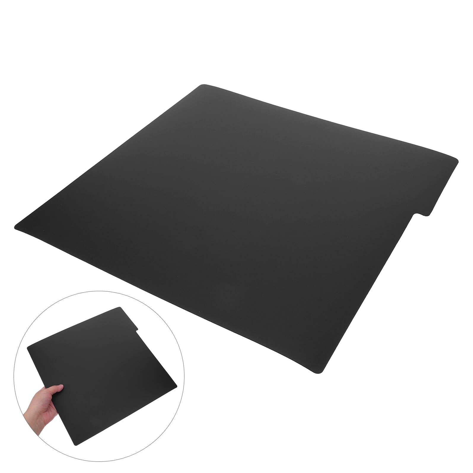 Separadores de Discos de Vinilo de Plástico Negro 0,75 Mm de Grosor, Tarjetas de Clasificación para Álbumes, Pack de 6 Unidades, Divisores Resistentes al Agua para