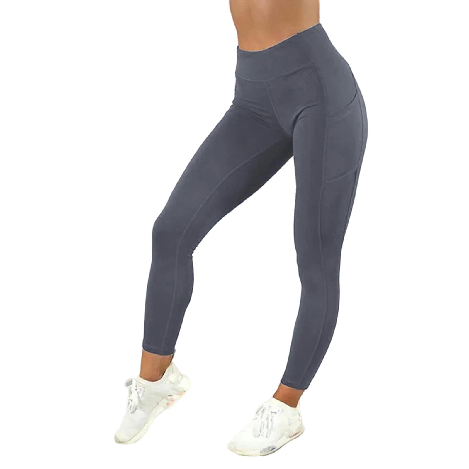 Spodnie do biegania damskie Sportswear Woman Gym Legginsy Pocketed Joga Spodnie Fitness Spodnie do biegania Stretch Sportswear