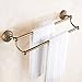 Produktbild MoMo Handtuchhalter Voller Kupfer Antiken Doppelstange Europäischen Badezimmer Handtuchhalter Bad Wc Rack Handtuchhalter Handtuch Hängen