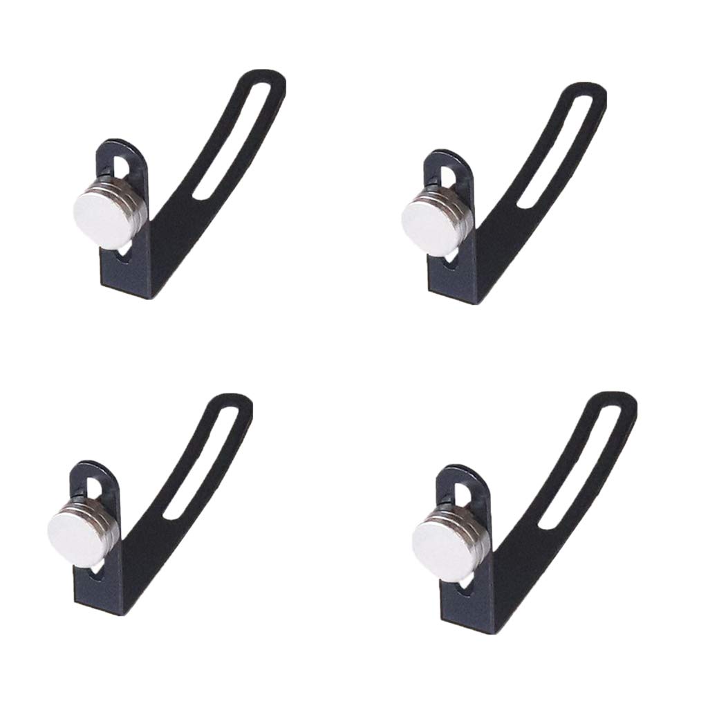 ATORSE 1/10 Rc Car Shell Body Mount L-Bracket with Magnet for Axial Scx10 D90,4Pcs-picture-33