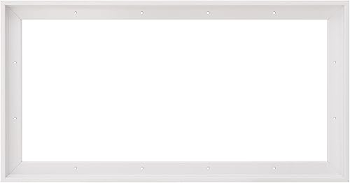 Miniatura 3 de Paquete combinado marco flotante + lienzo estirado en pulgadas para pintar, marco de 1-38 pulgadas + lienzo en blanco de 34 pulgadas 12 oz imprimado