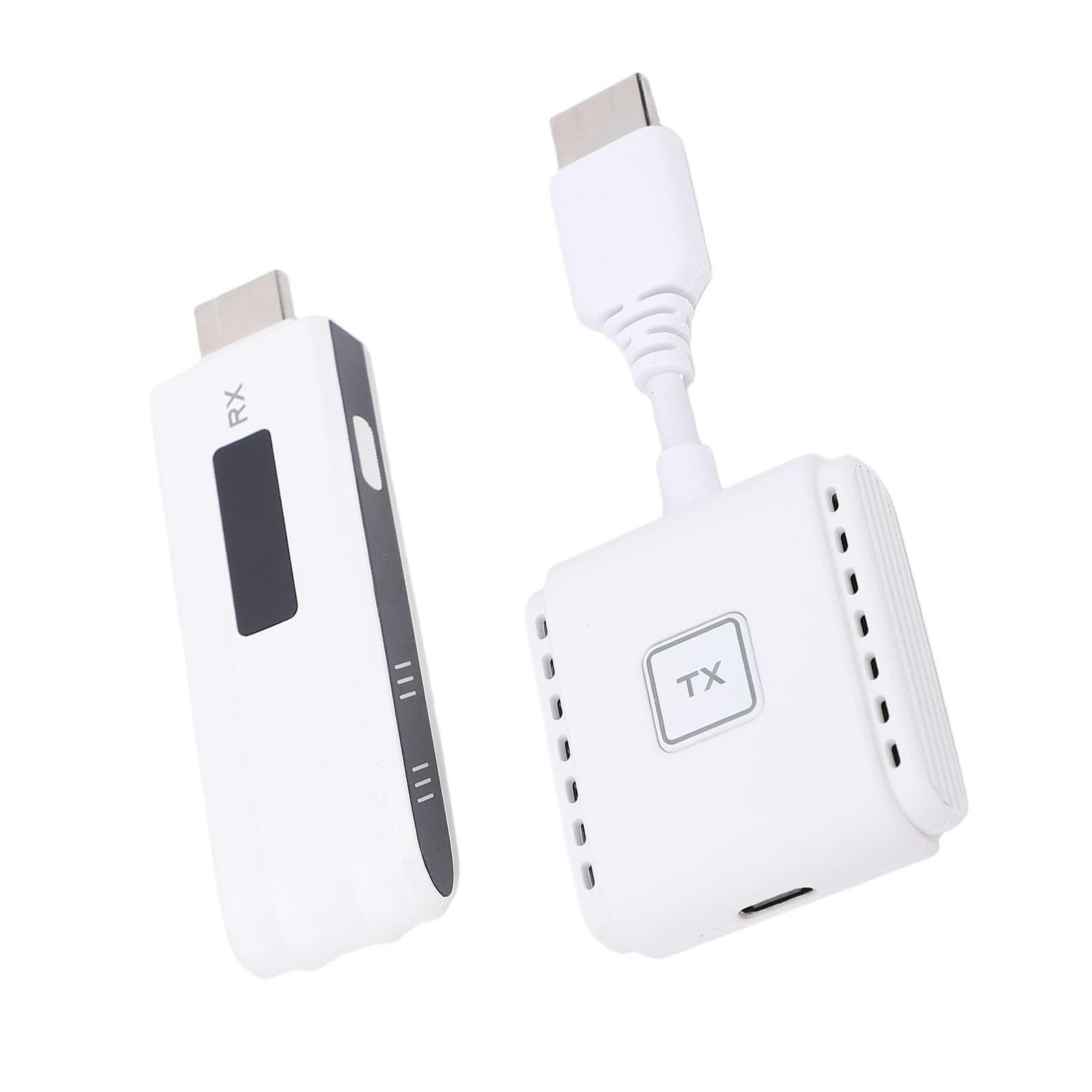 Jectse Bezprzewodowy Nadajnik i Odbiornik USB C na HD, Adapter Wyświetlacza P200 HDMI, Wejście Dekodujące 4K i Wyjście 1080P, Przesyłanie Strumieniowe Wideo i Audio z Laptopa TV Box do
