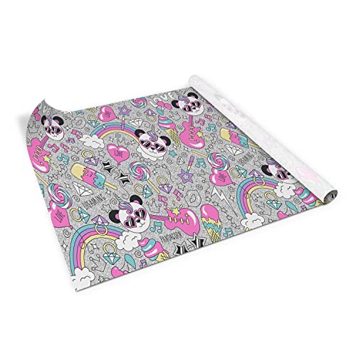 Feuille collante panda mat 100x50 cm repositionnable