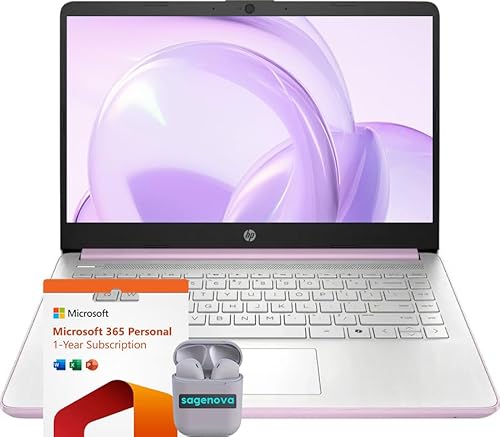 HP 14C` HD rWlX&wpm[gp\RB32GB RAM 640GBXg[W (128GB UFS + 512GB SDJ[h)AWindows 11 S 1NԂMicrosoft Office 365AIntel N150ASageN