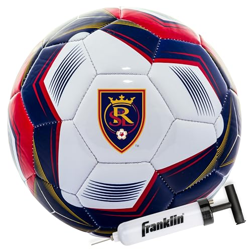 Image of Franklin Sports Official MLS Team Soccer Balls - Official Size 5 Soccer Balls - Regulation Size + Weight Soccer Ball for Kids + Adults - Boys + Girls Soccer Ball - Air Pump Included