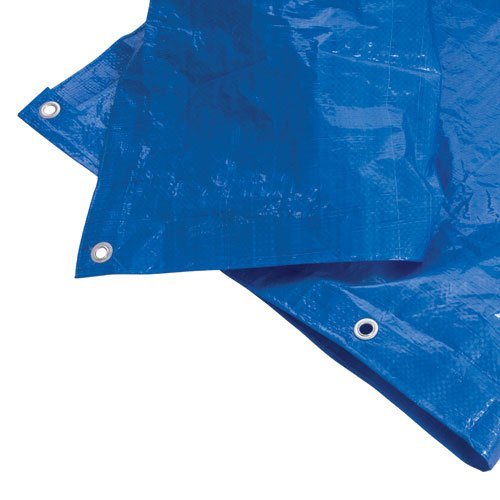 Waterproof Tarpaulin Groundsheet 6.1m x 9m 633522